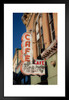 Abandoned Cafe Sign Main Street America USA Vintage Photo Matted Framed Art Print Wall Decor 20x26 inch