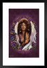 Pansy Angel by Brigid Ashwood Matted Framed Art Print Wall Decor 20x26 inch