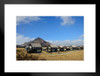 Typical Farm Cottage on Coast in Snaefellsnes Peninsula Iceland Photo Matted Framed Art Print Wall Decor 26x20 inch