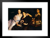 John Singer Sargent The Misses Vickers Family Portrait 1884 Oil On Canvas Matted Framed Wall Art Print 20x26