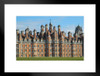 Royal Holloway Building University of London RHUL Egham Surrey Photo Matted Framed Art Print Wall Decor 26x20 inch