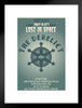 Lost In Space The Derelict by Juan Ortiz Episode 2 of 83 Matted Framed Art Print Wall Decor 20x26 inch