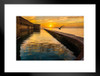 Fort Jefferson Moat Dry Tortugas National Park Photo Matted Framed Art Print Wall Decor 26x20 inch