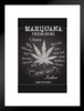 Marijuana Fresh Buds Premium Quality Chalkboard Matted Framed Art Print Wall Decor 20x26 inch