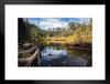 Fern Lake Colorado Rocky Mountain National Park Photo Matted Framed Art Print Wall Decor 26x20 inch