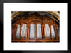 Beautiful Old Pipe Organ in Medieval Cathedral Andlau France Photo Matted Framed Art Print Wall Decor 26x20 inch