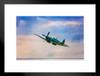 Reconnaissance Spitfire by Chris Lord Photo Photograph Airplane Aircraft Matted Framed Art Wall Decor 20x26