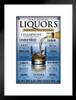 National Liquors Around The World Drinking Matted Framed Art Print Wall Decor 20x26 inch