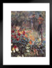 Pierre Auguste Renoir The Garden In The Rue Cortot Realism Romantic Artwork Renoir Canvas Wall Art French Impressionist Art Posters Wall Decor Landscape Posters Matted Framed Art Wall Decor 20x26
