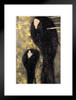 Gustav Klimt Nixen Silberfische Gothic Fine Art Nouveau Prints and Posters Gustav Klimt Canvas Wall Art Fine Art Wall Decor Women Landscape Abstract Painting Matted Framed Art Wall Decor 20x26