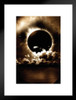 Celestial Alignment Eclipse Art Print Matted Framed Poster 20x26 inch