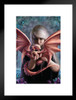 Anne Stokes Dragonkin Matted Framed Poster 20x26 inch