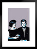 Steez John & Jackie O Kennedy Matted Framed Poster 20x26 inch