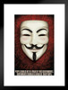 Governments Should Be Afraid Of Their People Political Matted Framed Wall Art Print 20x26 inch