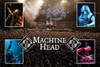 Machine Head Live Concert Vintage Poster for Room Aesthetic 90s Grunge Decoration Music Heavy Metal Band Rock Trippy Decor Retro Classic Merchandise Posters Cool Wall Art Print Poster 36x24