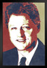 President William Jefferson Bill Clinton Pop Art Democratic Politician POTUS Black Wood Framed Art Poster 14x20