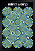 Spiral Mind Warp Trippy Fractal Fantasy Optical Illusion Circles Psychedelic Swirls Hallucination Black Wood Framed Art Poster 14x20