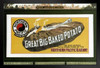 Northern Pacific Railways Yellowstone Park Line Great Big Baked Potato Vintage Billboard Travel Black Wood Framed Poster 14x20