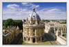 Radcliffe Camera Rad Cam Oxford University Oxford England Photo Photograph White Wood Framed Poster 20x14