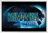 Aliens Movie Game Over Man Xenomorph Art Scary Horror Science Fiction Classic Retro White Wood Framed Poster 14x20