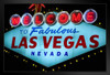 Welcome to Fabulous Las Vegas Iconic Sign Photo Photograph Art Print Stand or Hang Wood Frame Display Poster Print 13x9