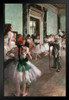 The Ballet Class Lesson Master Jules Perrot Art Print Edgar Degas Art Print Stand or Hang Wood Frame Display Poster Print 9x13