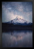 The Milky Way Over Lost Lake Mount Hood Oregon Photo Photograph Art Print Stand or Hang Wood Frame Display Poster Print 9x13