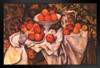 Cezanne Apples and Oranges Impressionist Posters Paul Cezanne Art Prints Nature Landscape Painting Flower Wall Art French Artist Wall Decor Garden Romantic Art Stand or Hang Wood Frame Display 9x13