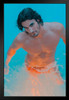 Hot Guy Standing in Pool Photo Photograph Art Print Stand or Hang Wood Frame Display Poster Print 9x13