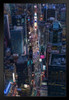 Aerial View of Times Square New York City NYC Photo Photograph Art Print Stand or Hang Wood Frame Display Poster Print 9x13