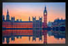Big Ben Houses of Parliament London Illuminated At Night Photo Photograph Art Print Stand or Hang Wood Frame Display Poster Print 9x13