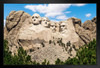 Mount Rushmore National Memorial Under Blue Skies Black Hills Photo Photograph Stand or Hang Wood Frame Display 9x13