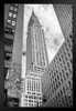 Looking up at the Chrysler Building New York City Photo Photograph Art Print Stand or Hang Wood Frame Display Poster Print 9x13