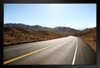 Endless Highway in the Desert Mountains Photo Photograph Art Print Stand or Hang Wood Frame Display Poster Print 13x9