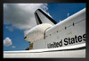 Space Shuttle Close Up Photo Photograph Art Print Stand or Hang Wood Frame Display Poster Print 13x9