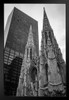 Facade St Patricks Cathedral New York City NYC Photo Photograph Art Print Stand or Hang Wood Frame Display Poster Print 9x13