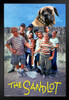 The Sandlot Movie Big Dog The Beast Baseball Bat Sports Film Classic Cool Wall Decor Art Print Black Wood Framed Poster 12x18