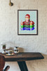 Ruth Bader Ginsburg Poster Women Belong Where Decisions are Being Made Fun Funny Feminist BW Photograph Picture Creative Home Living Room Bedroom Cool Wall Decor Art Print Poster 12x18