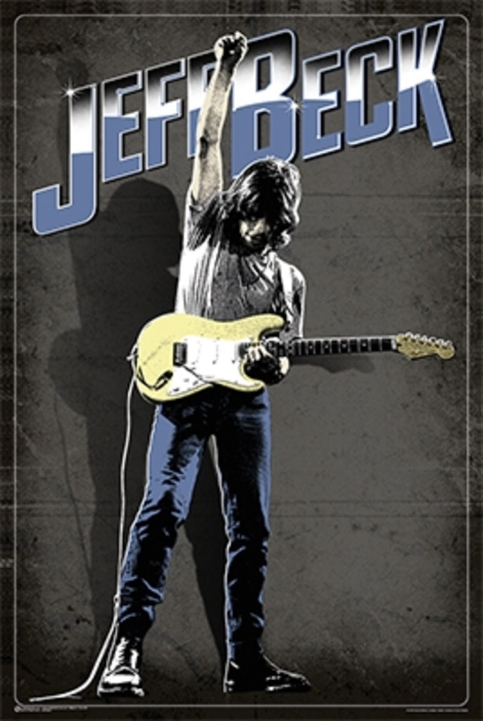 Jeff Beck Guitar Music Cool Wall Decor Art Print Poster 24x36