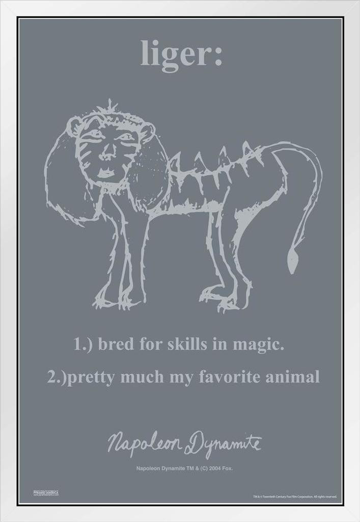 napoleon dynamite drawing liger