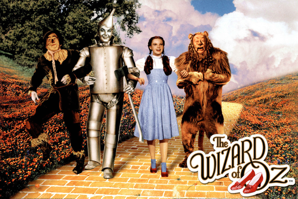 Wizard of Oz Yellow Brick Road Classic Movie Poster 36x24 - Poster
