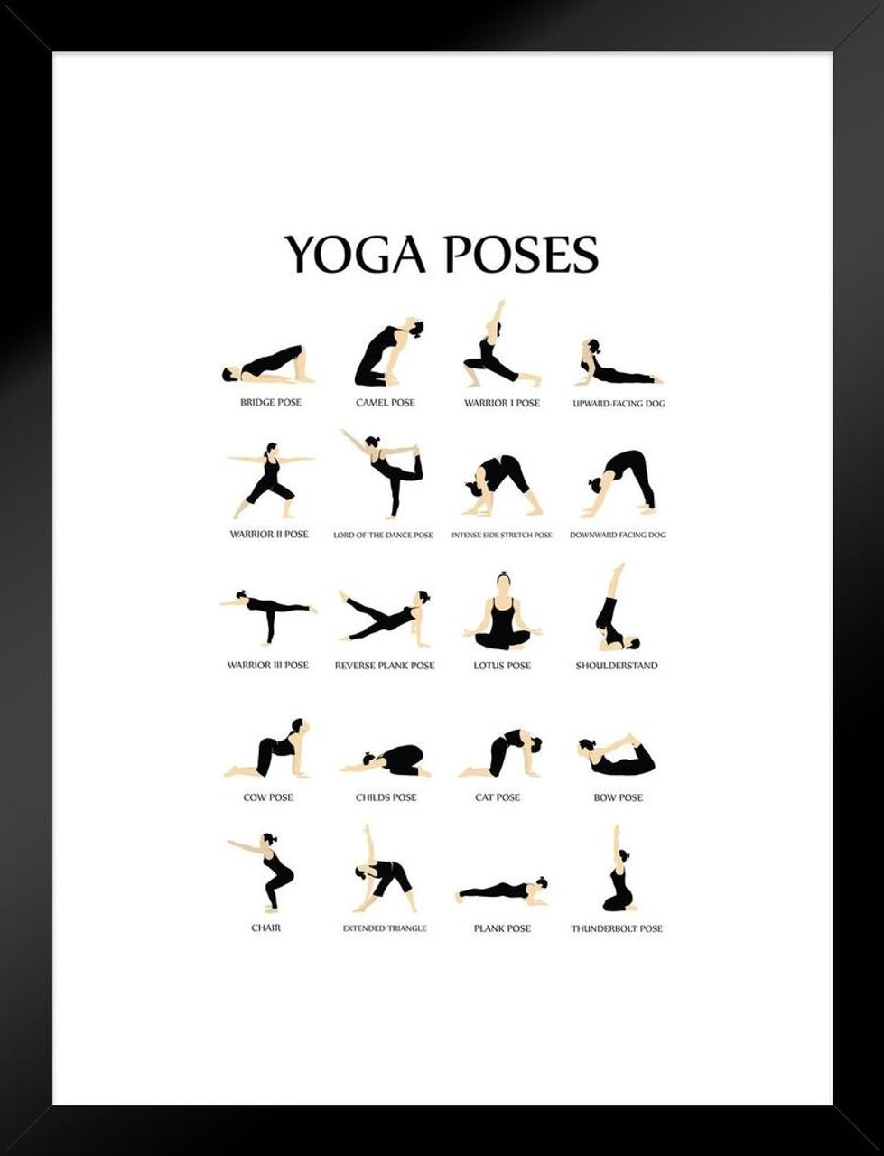 Details more than 159 standing yoga poses chart latest - kidsdream.edu.vn