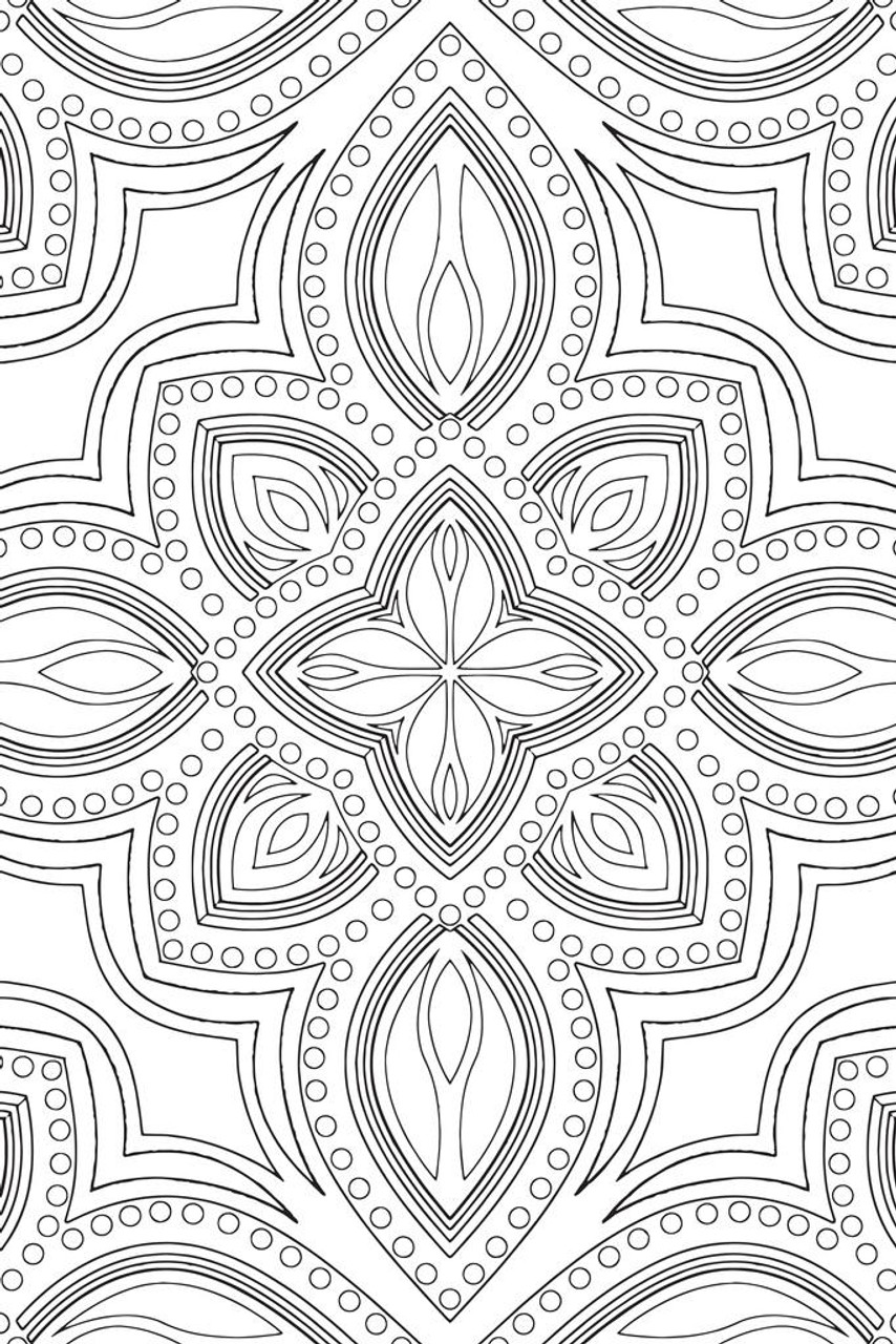 Mandala Pattern Giant Coloring Poster For Adults Relaxation Activity Color  Your Own Arts and Crafts Cool Huge Large Giant Poster Art 36x54 - Poster  Foundry