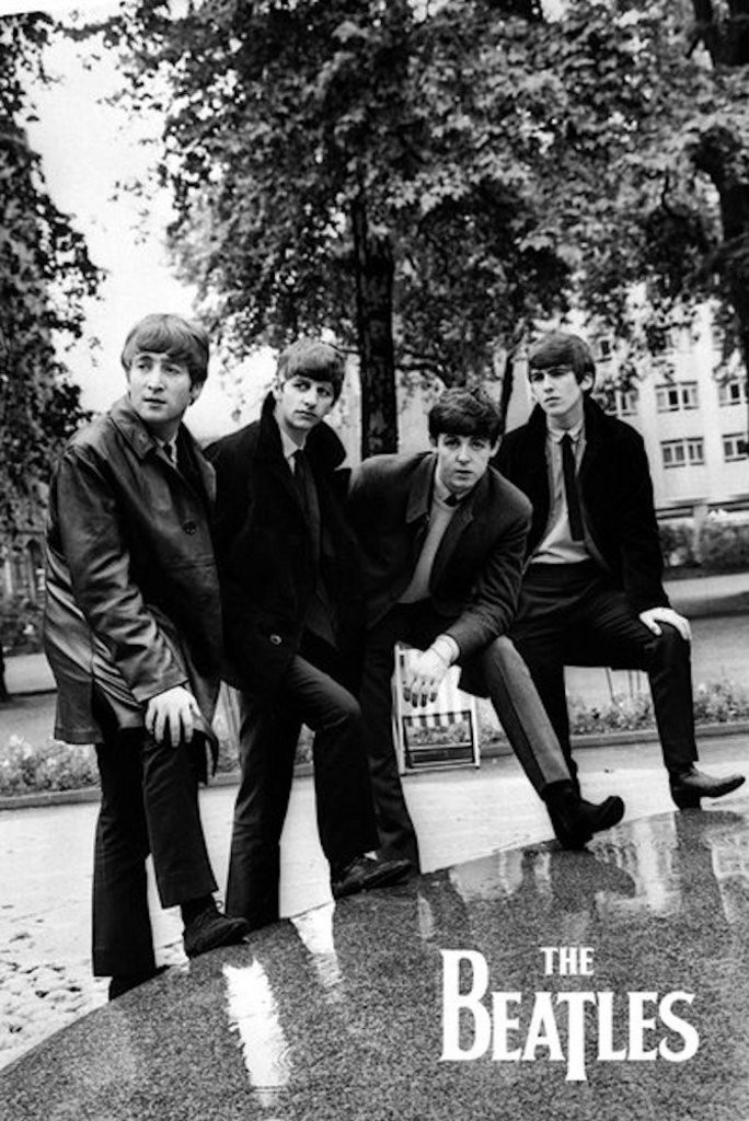 The Beatles Pose Music Cool Wall Decor Art Print Poster 24x36