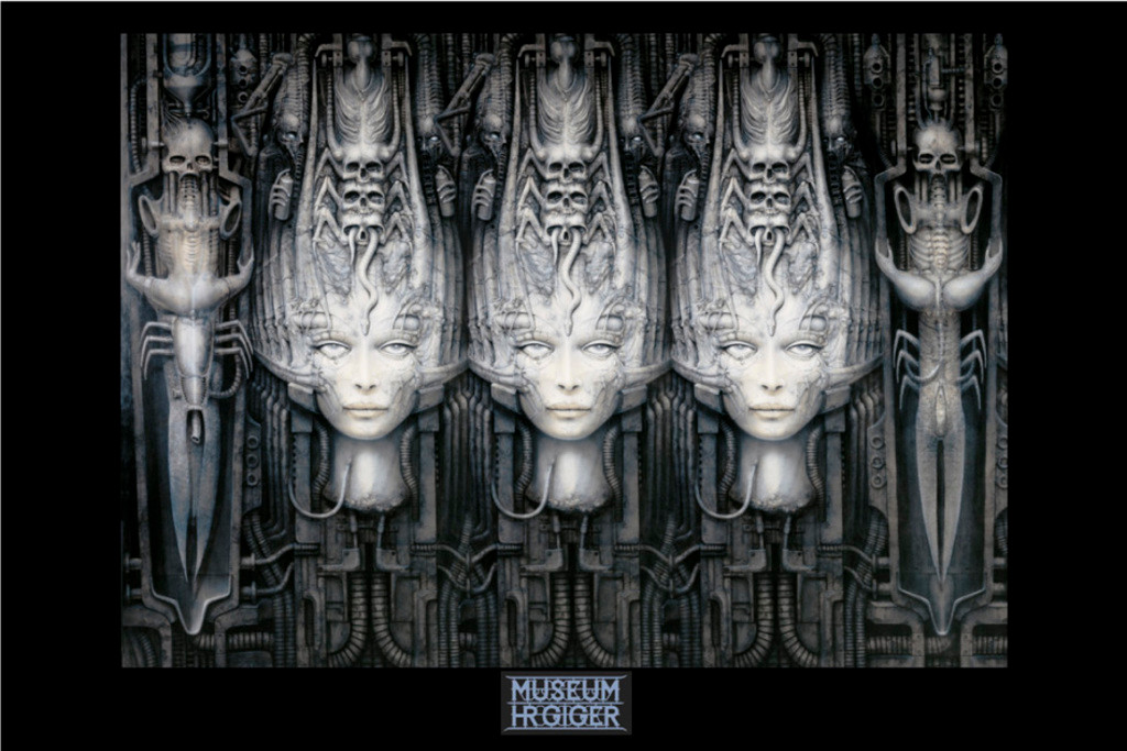 HR Giger Li ll 3D Cool Wall Decor Art Print Poster 36x24 - Poster