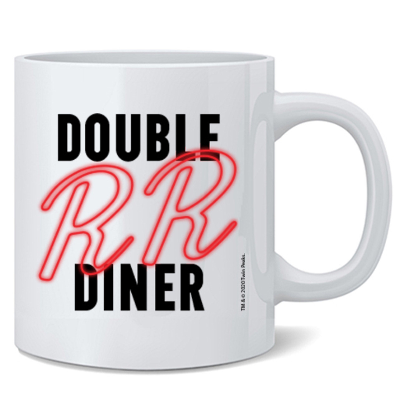 Diner Mug with Two Sided Design