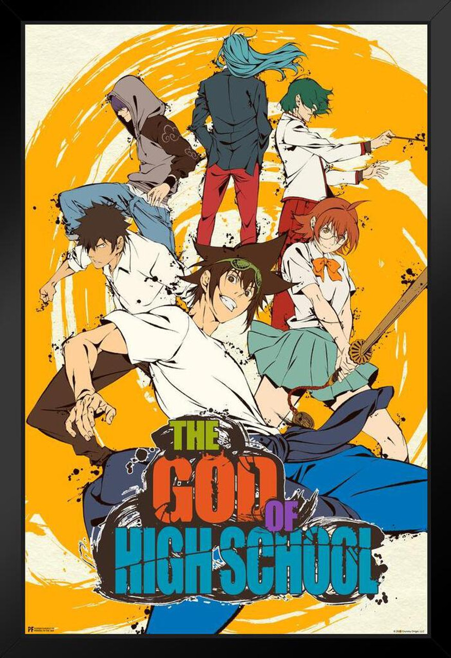 The God of High School Anime Series Key Art Crunchyroll Webtoon God of  Highschool Poster Manga Jin Mori Anime Poster Bedroom Decor Manhwa GOHS  Anime