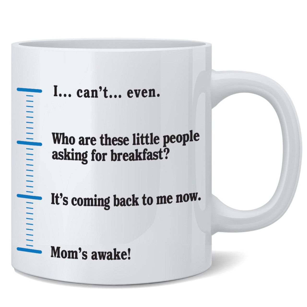 Funny Mothers Day Gift Coffee Mug May Your Coffee Be Stronger Than Toddler
