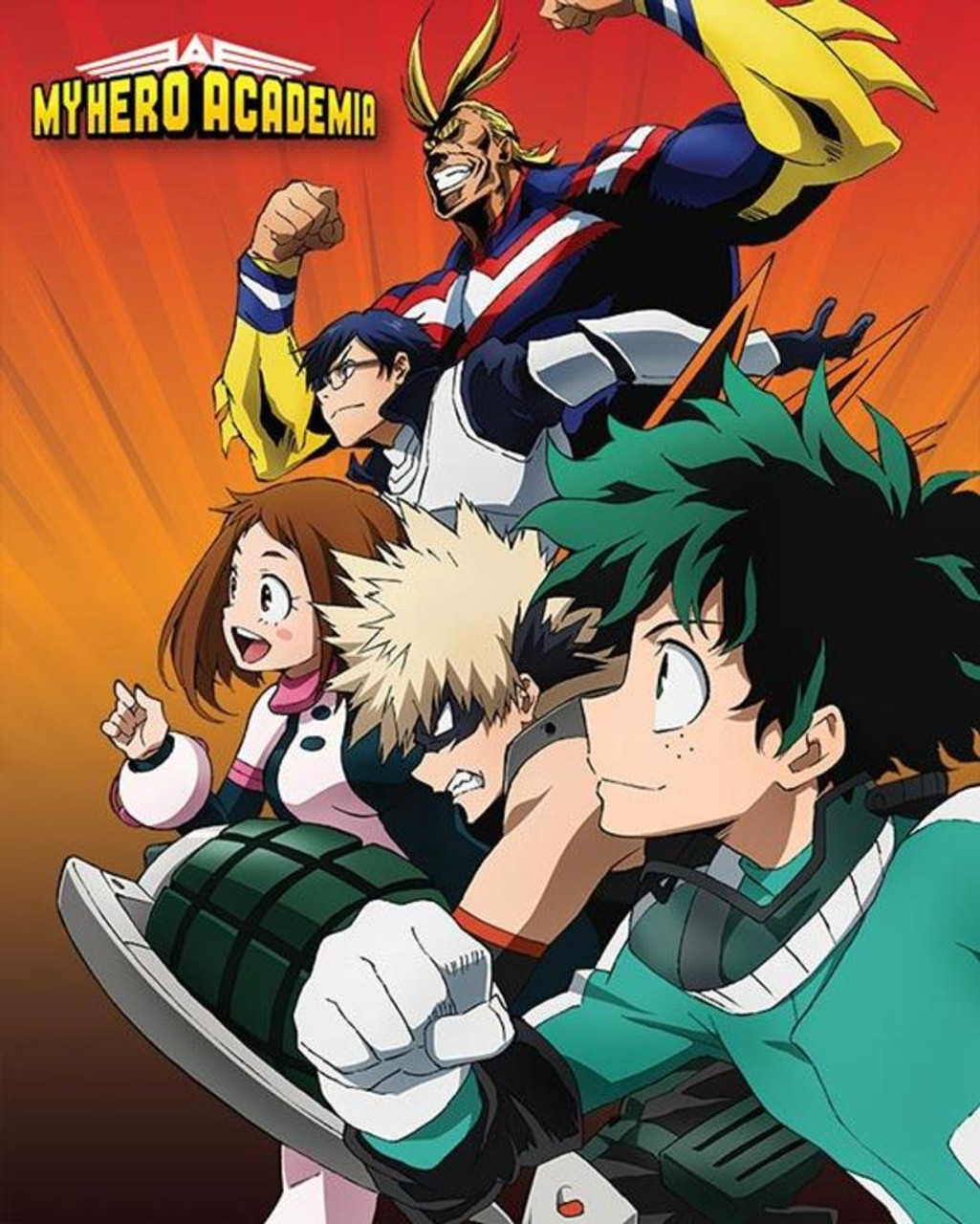 My Hero Academia Heroes To Action Anime Cool Wall Decor Art Print Poster  20x16 - www.vonhumboldt.edu.pe