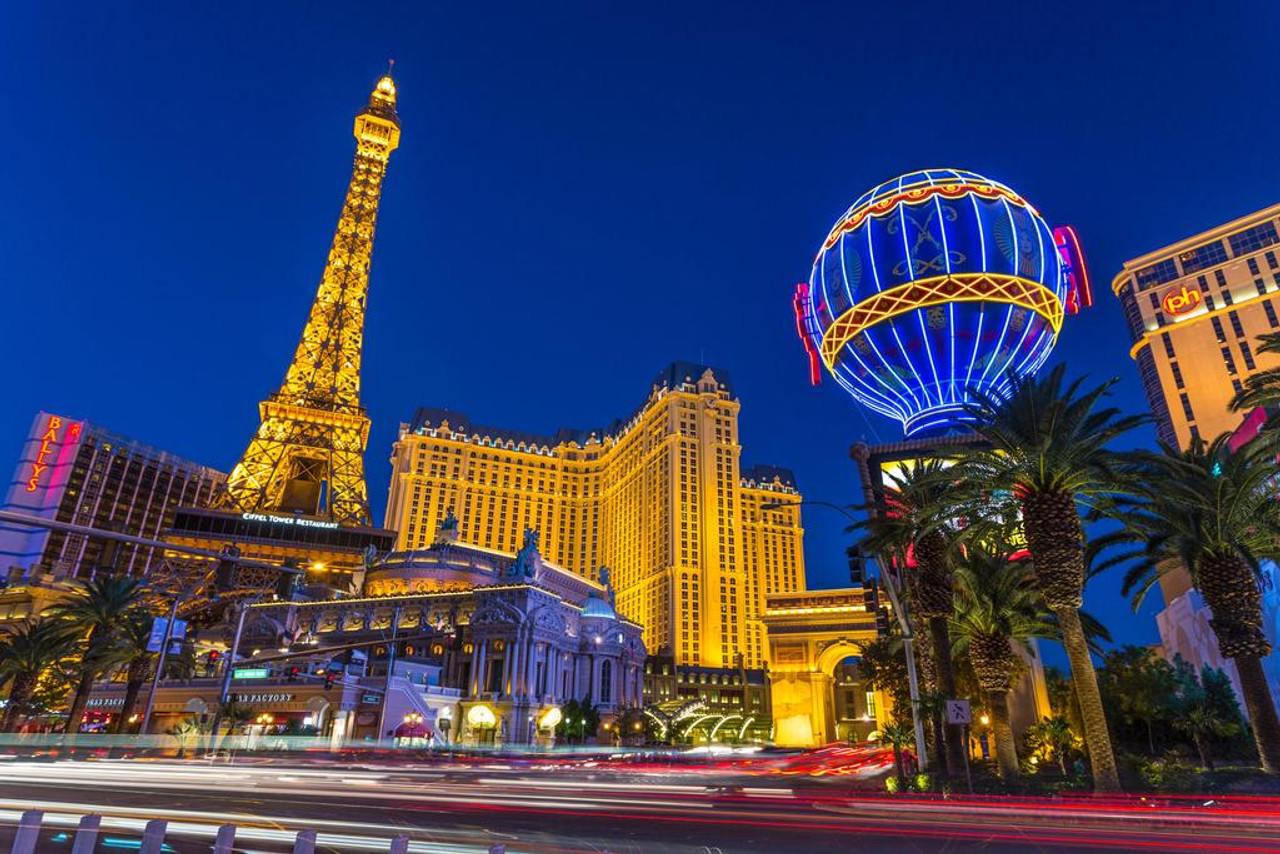 The Bellagio Hotel, Las Vegas, Nevada Wall Art, Canvas Prints